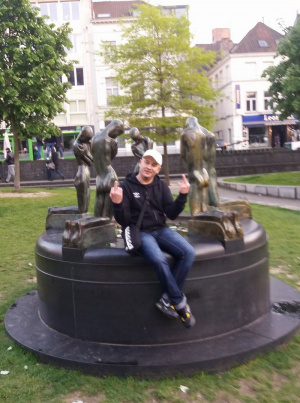 sitting, leisure, statue