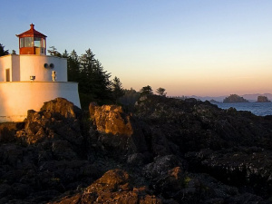 sky, sunset, lighthouse