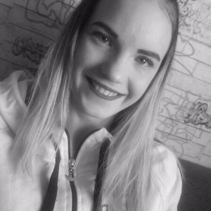mouth, hair, skin, hand, selfie, fun, smile, monochrome