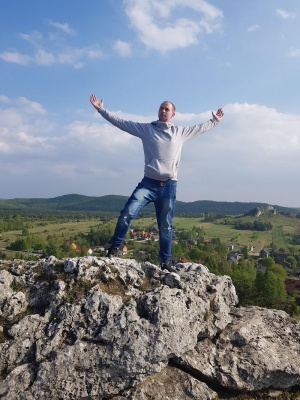 fun, jeans, mountain