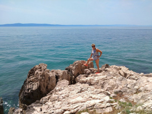 leisure, vacation, rock, cliff