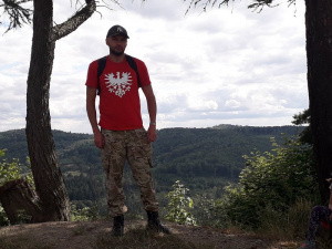 cool, leisure, standing, mountain