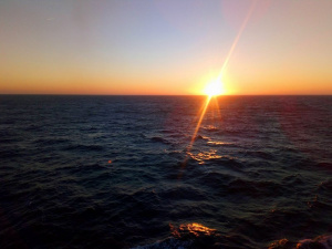 sky, sunset