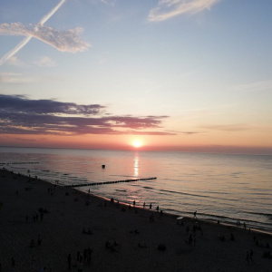 sky, event, beach, sunset