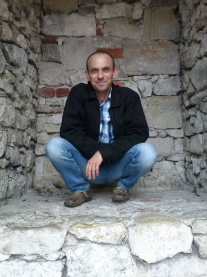 jeans, denim, sitting, wall