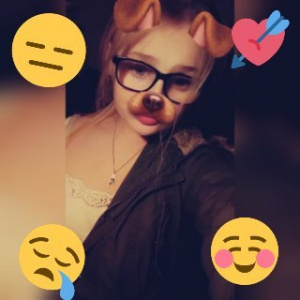 smile, glasses