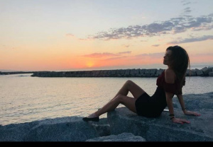 sky, vacation, beach, sunset