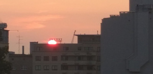 sky, sunset
