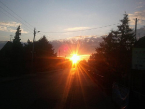 sky, sunset