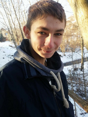outerwear, smile, scarf