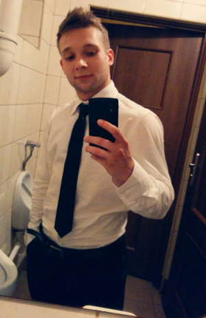 hand, jacket, outerwear, tie