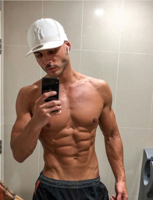 muscle, dude, person