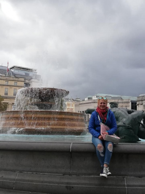 jeans, sitting