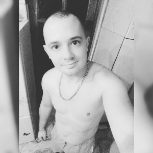 skin, smile, monochrome