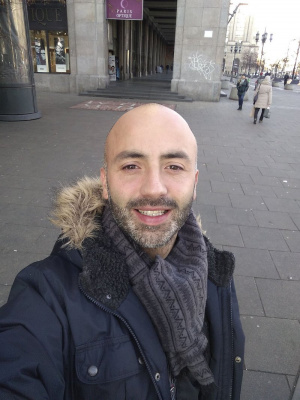 hair, jacket, outerwear, cool, beard, scarf, moustache, road