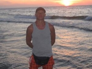 fun, sky, muscle, vacation, standing, event, shorts, beach, sunset