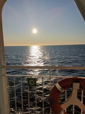 sky, vacation, sunset