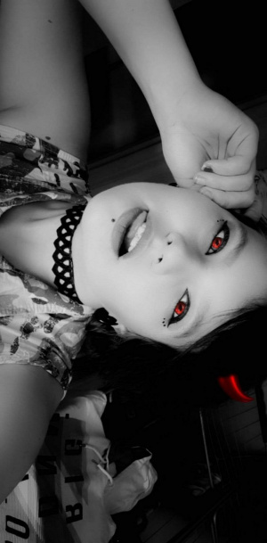 mouth, skin, monochrome
