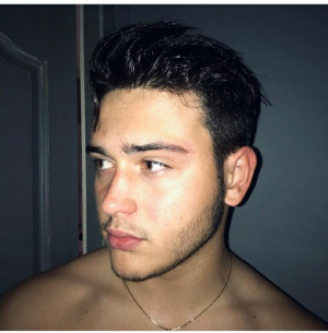 hair, skin, muscle, dude, beard