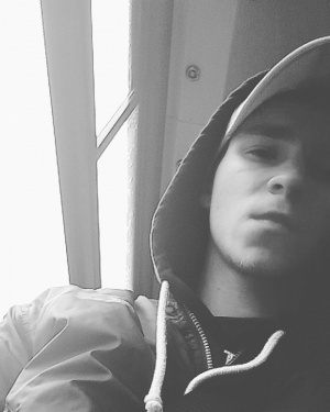 selfie, cool, monochrome