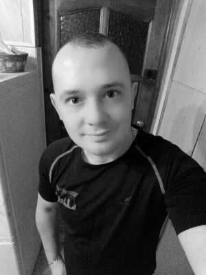 smile, cool, standing, monochrome