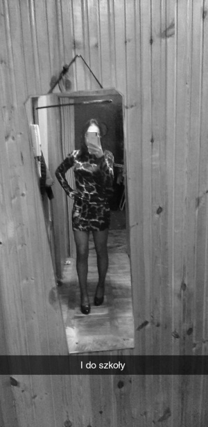 standing, monochrome