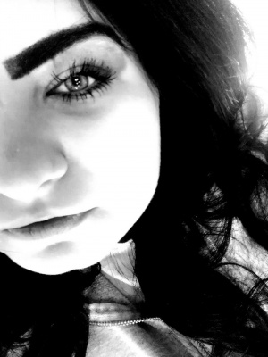 eyelash, monochrome