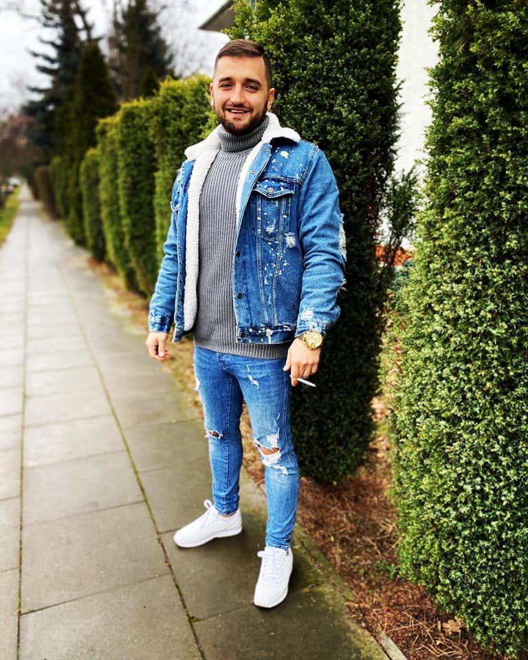 jacket, outerwear, textile, jeans, denim, leisure