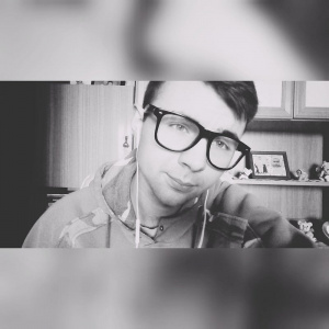 cool, glasses, monochrome