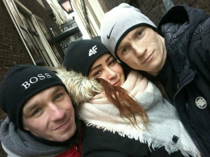 selfie, fun, smile, cap, beanie