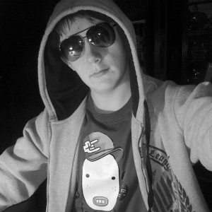 outerwear, cool, glasses, monochrome, sunglasses