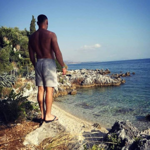 jeans, sky, muscle, vacation, dude, event, shorts, beach, rock