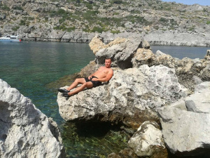fun, leisure, vacation, beach, rock