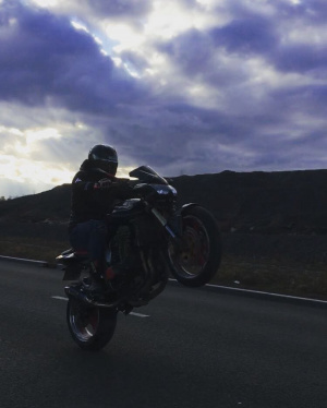 sky, vehicle, wheel, motorcycle
