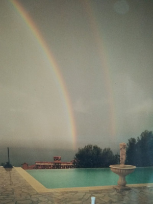 sky, rainbow