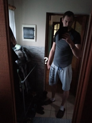 standing, room