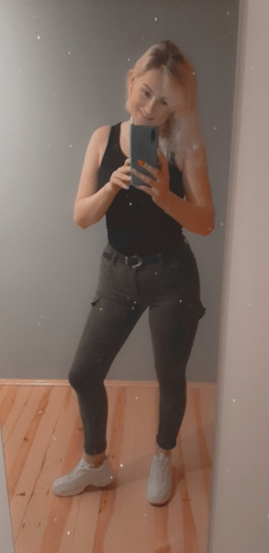 fun, jeans, muscle, standing