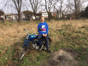 vehicle, motorcycle, soil