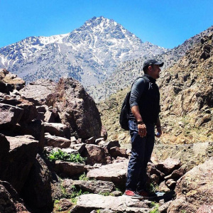 rock, mountain