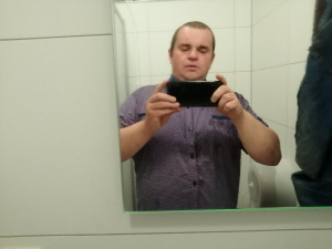 selfie, muscle