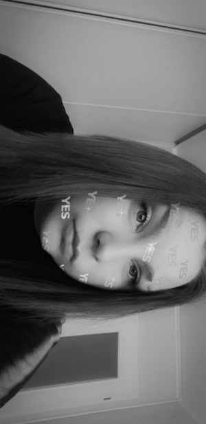 mouth, monochrome