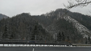 sky, mountain, road, infrastructure