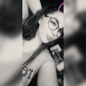 eyelash, smile, cool, glasses, ear, monochrome