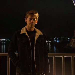 jacket, outerwear, standing