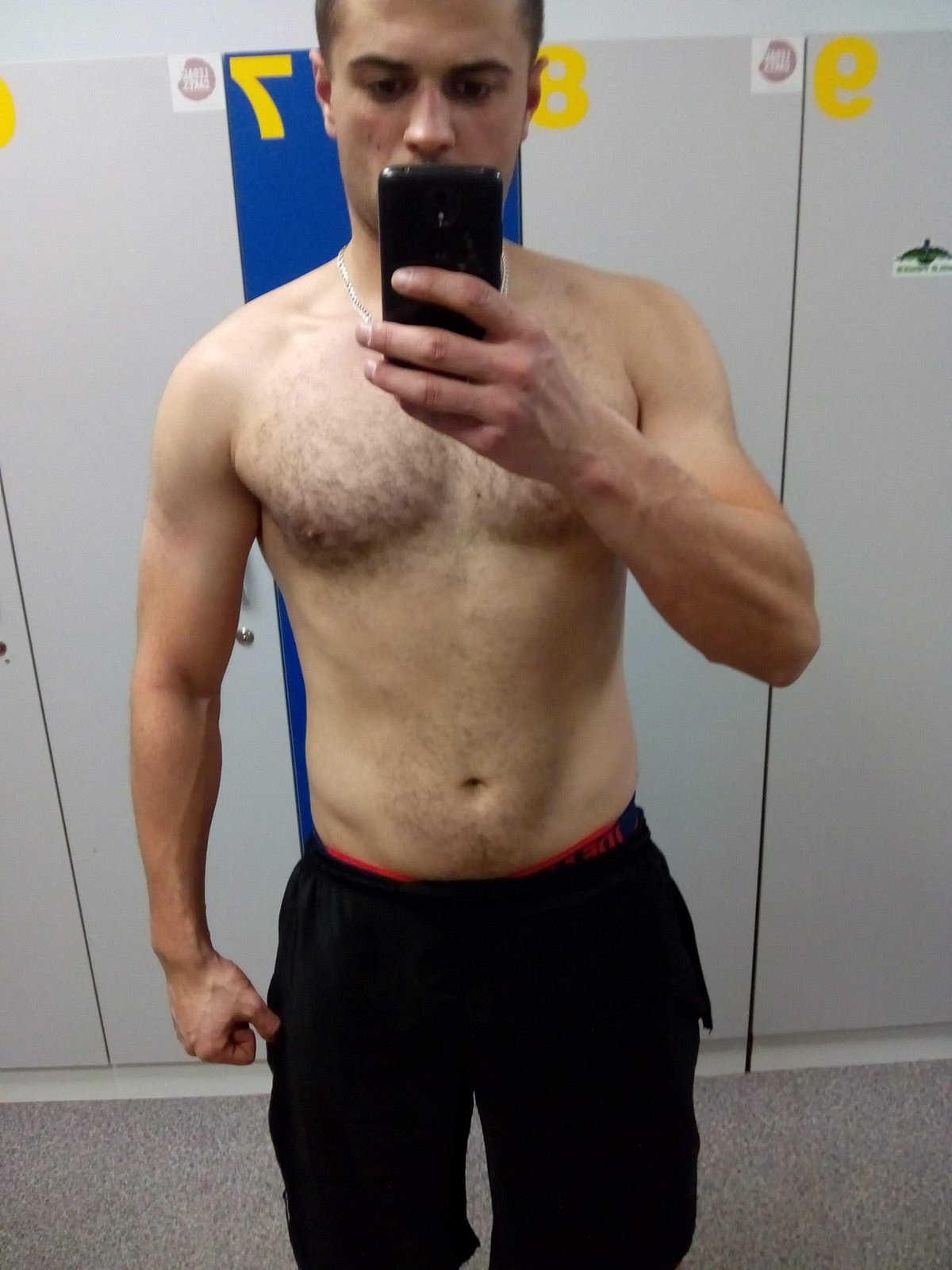 selfie, muscle, dude