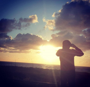 sky, sunset
