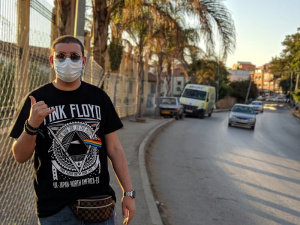 jeans, cool, glasses, sunglasses, vehicle, car, road