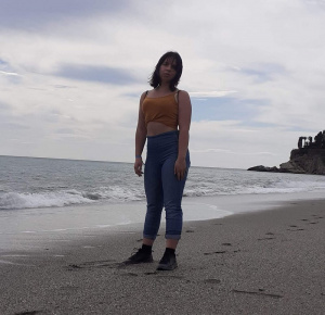 fun, jeans, denim, sky, vacation, standing, beach