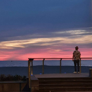 sky, sunset