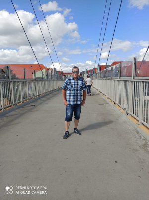 jeans, vacation, bridge